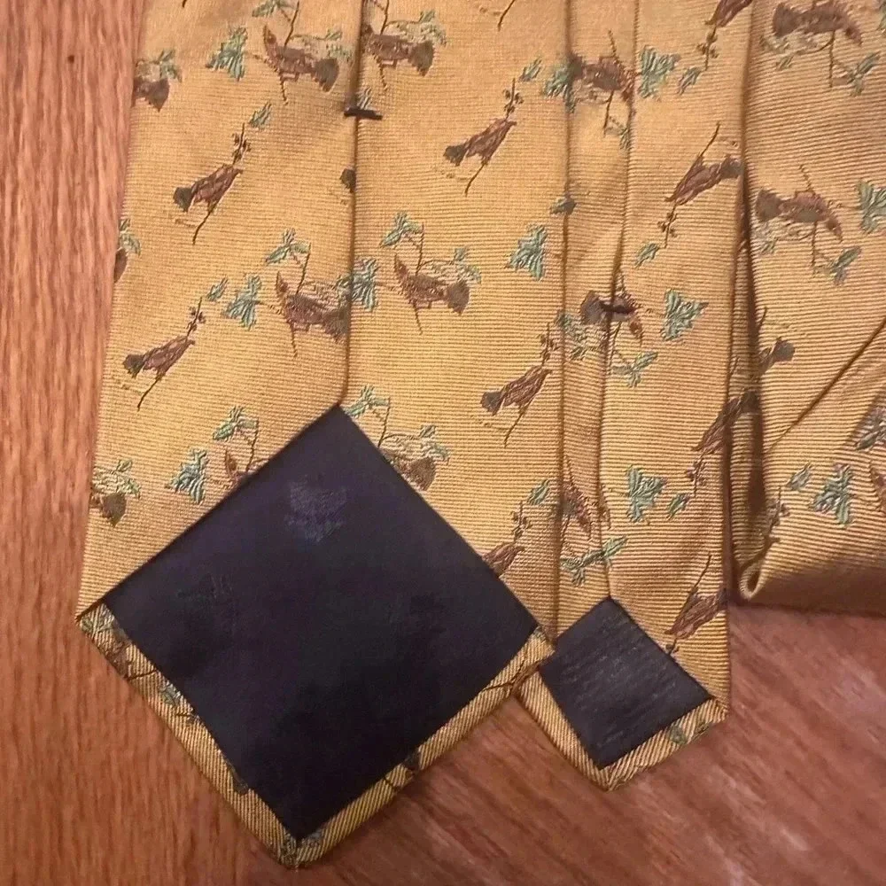 Brocho Brothers Bird‎ Branch Yellow Tie